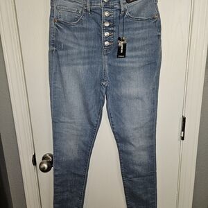 Express Light Blue Skinny Jeans